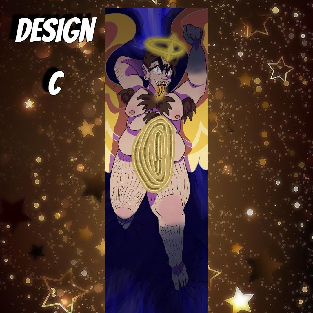 PREORDER|| Hazbin Hotel Adam Dakimakura Body Pillow Cover