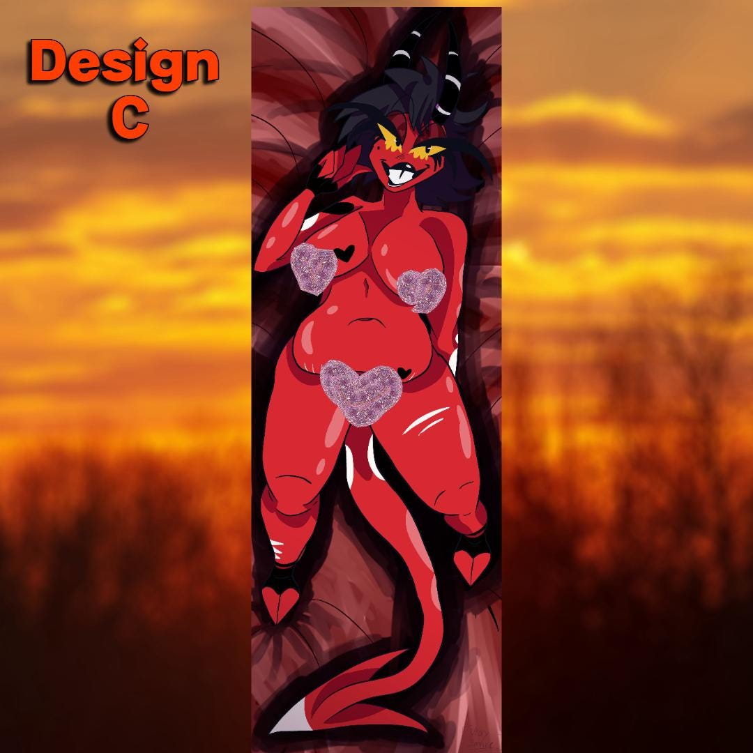 PREORDER|| Helluva Boss Millie Dakimakura Body Pillow Cover
