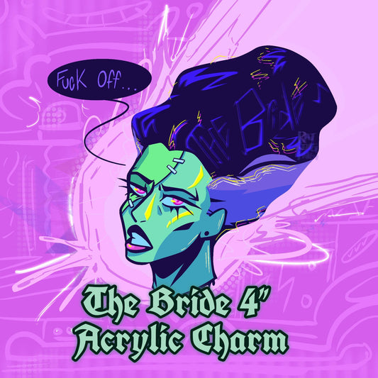 PREORDER|| Creature Commandos The Bride Head 4" Acrylic Charm