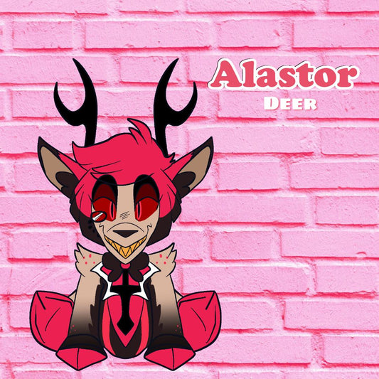 PREORDER|| Hazbin Hotel Plush Animal 3 Inch Acrylic Pins