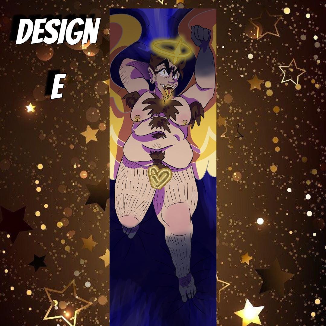 PREORDER|| Hazbin Hotel Adam Dakimakura Body Pillow Cover