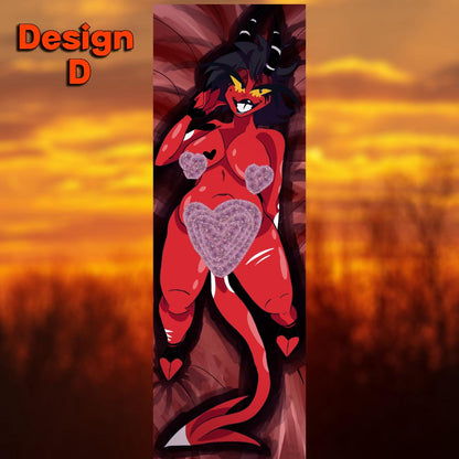 PREORDER|| Helluva Boss Millie Dakimakura Body Pillow Cover