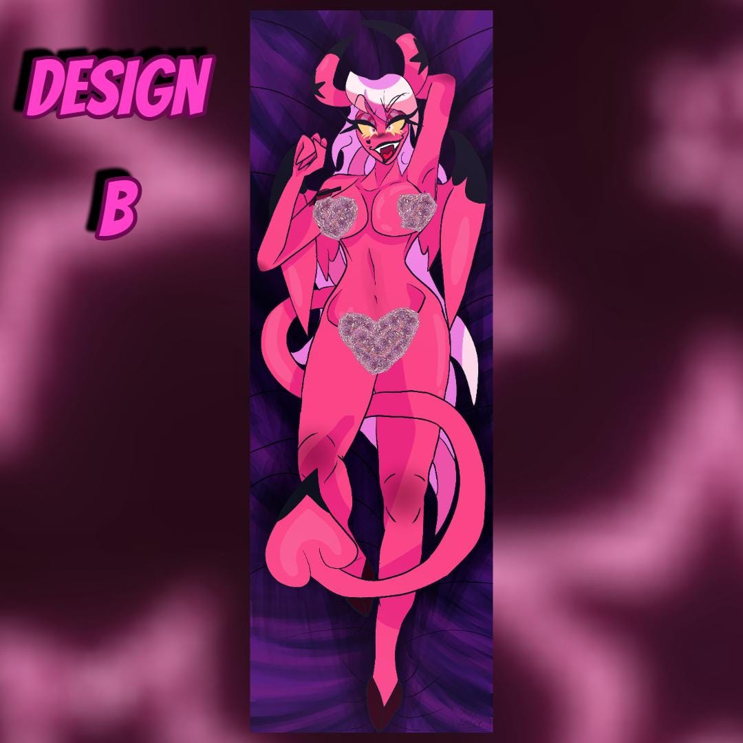 PREORDER|| Helluva Boss Verosika Mayday Dakimakura Body Pillow Case