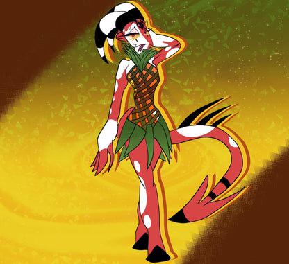 PREORDER|| Fruity & Flirty Helluva Boss 3" acrylic pins Wave 1