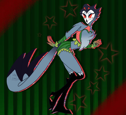 PREORDER|| Fruity & Flirty Helluva Boss 3" acrylic pins Wave 1