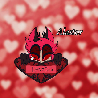 PREORDER|| Hazbin Hotel 4" Acrylic Pronoun Pins