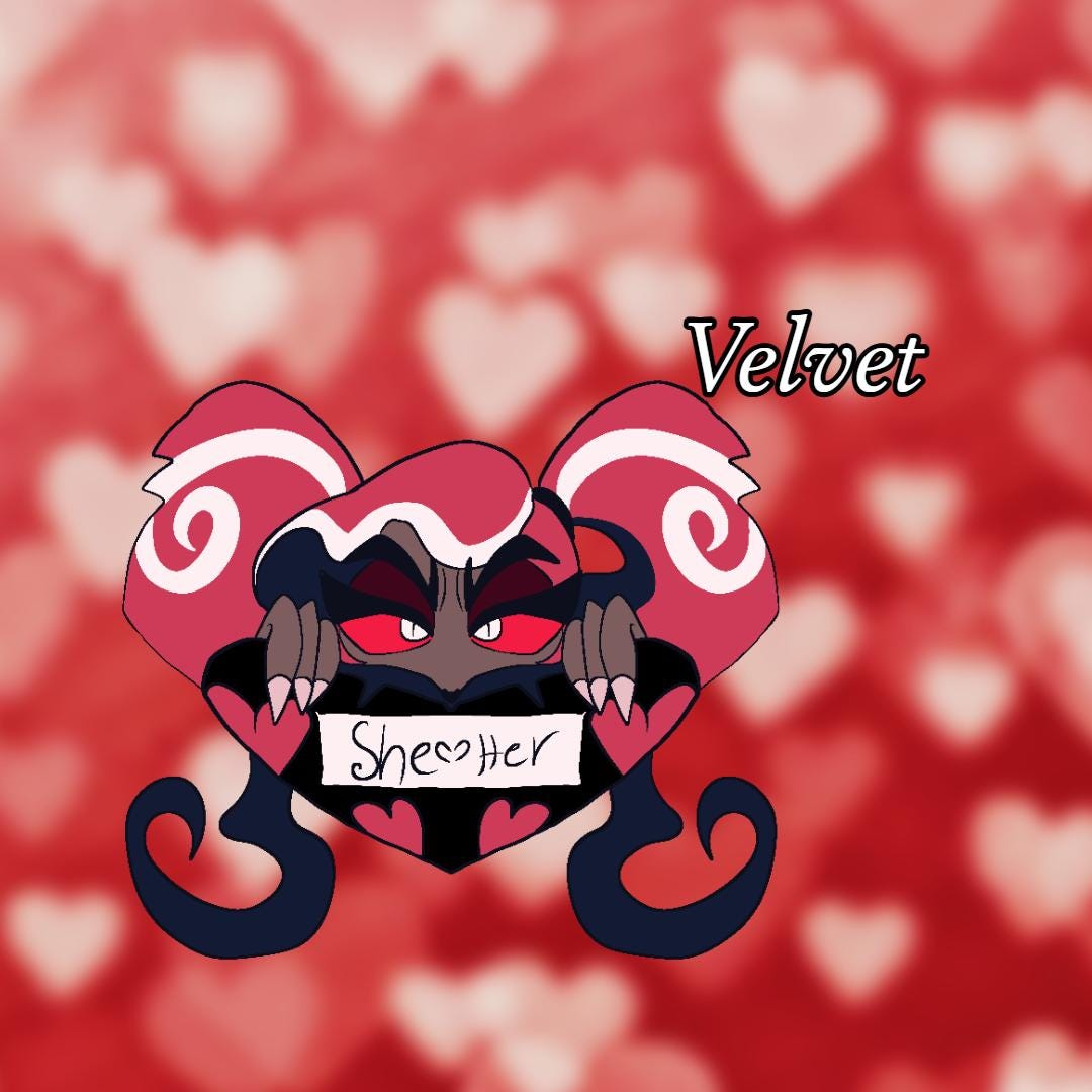 PREORDER|| Hazbin Hotel 4" Acrylic Pronoun Pins