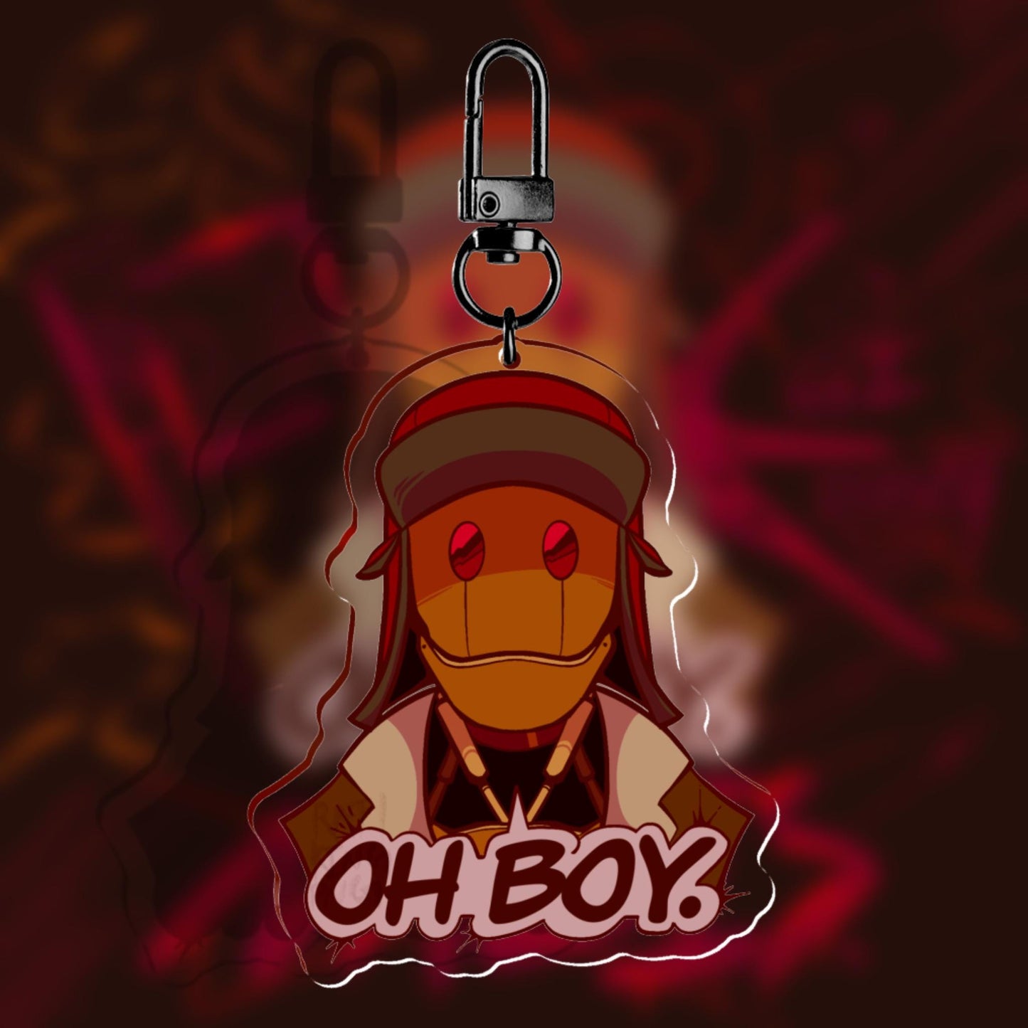 PREORDER|| Creature Commandos G.I. Robot "Oh Boy..." 4" Acrylic Charm