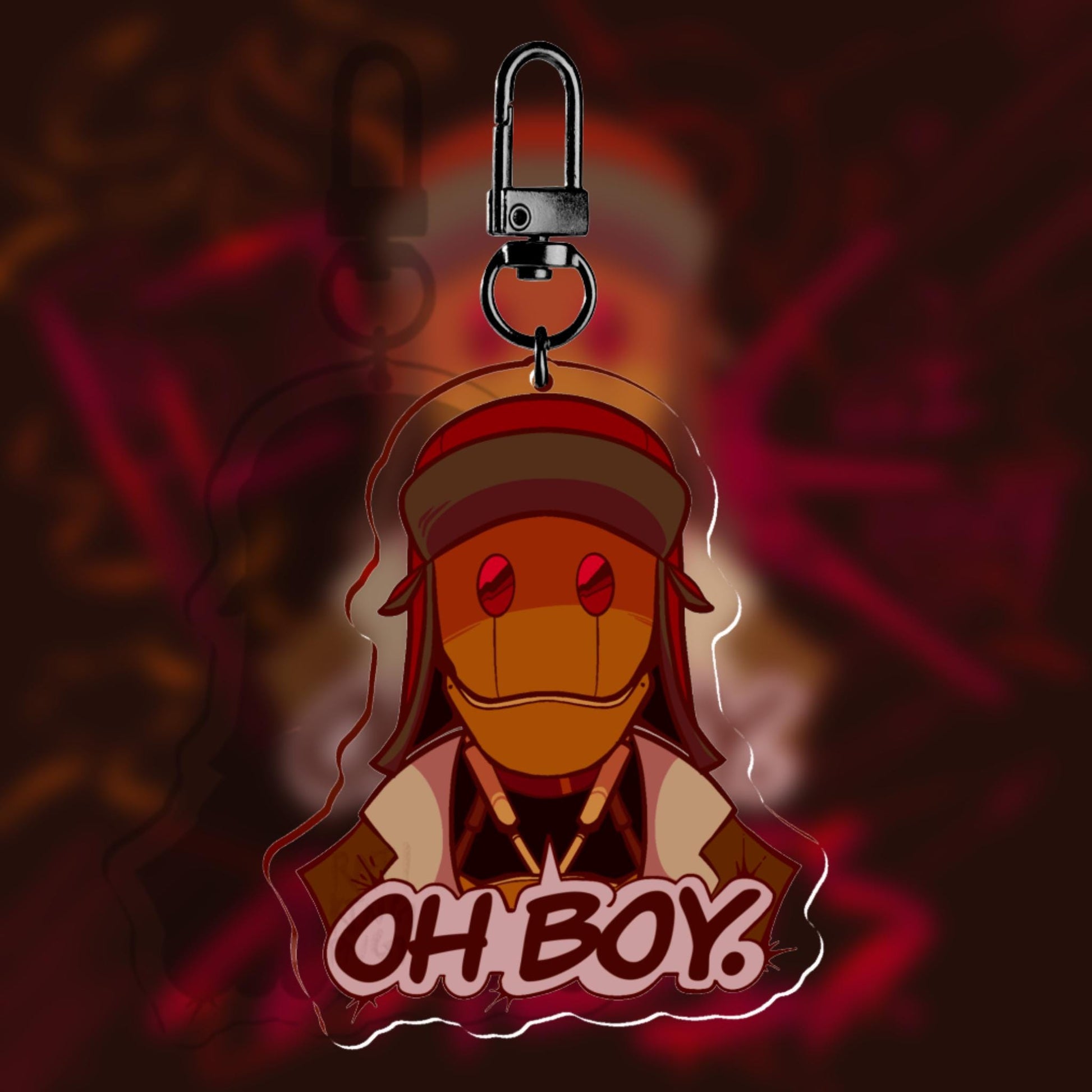 PREORDER|| Creature Commandos G.I. Robot "Oh Boy..." 4" Acrylic Charm
