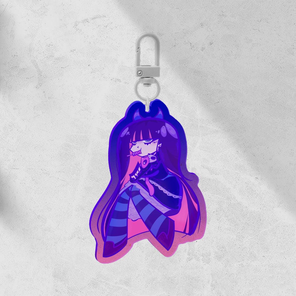 PREORDER|| Panty & Stocking 4 inch acrylic charms