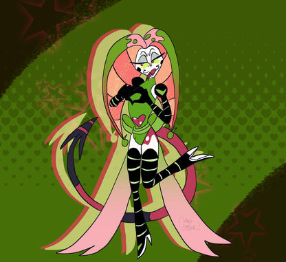 PREORDER|| Fruity & Flirty Helluva Boss 3" acrylic pins Wave 1