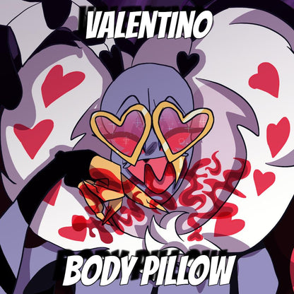 PREORDER|| Hazbin Hotel Valentino Dakimakura Body Pillow