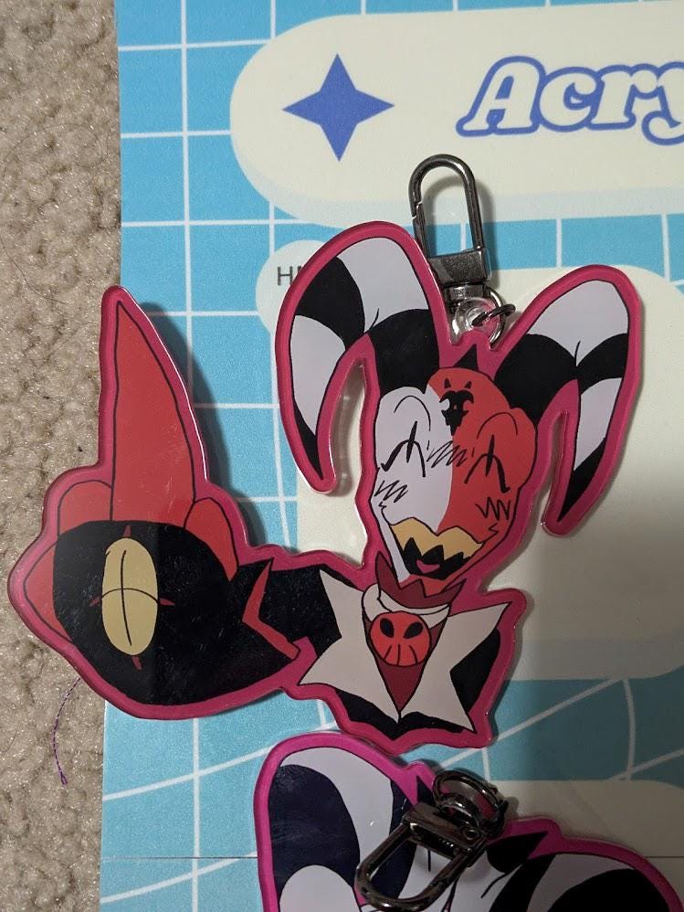 PREORDER|| Helluva Memes 2" Acrylic Charms