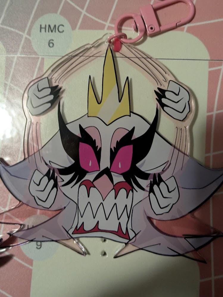 PREORDER|| Helluva Memes Wave Two Helluva Boss 4 inch Acrylic charms