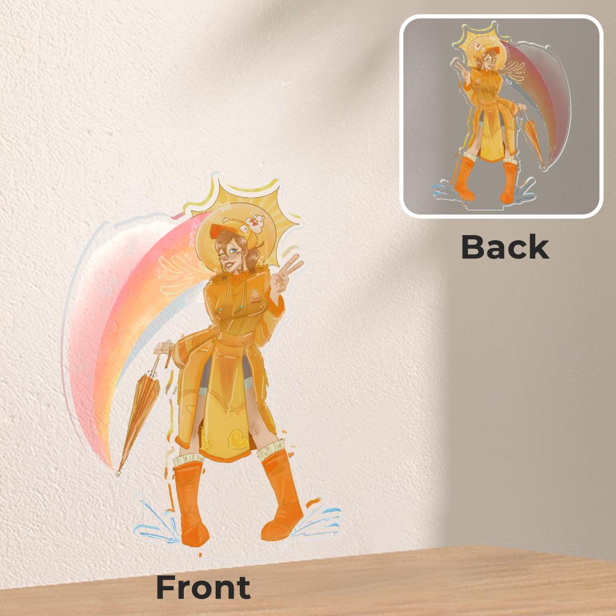PREORDER|| Overwatch Rainy Day Mercy 6" acrylic standee