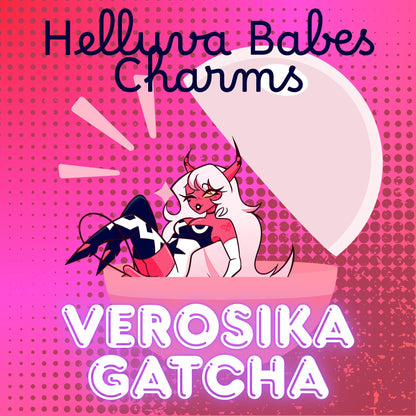 PREORDER|| Helluva Babes Gatcha Charms: Verosika Mayday 4" mystery acrylic charms