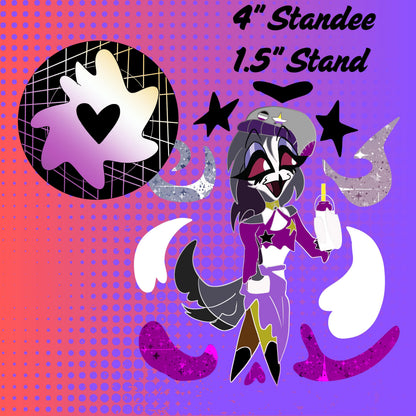 PREORDER|| Helluva Boss 4" mini pride acrylic standees