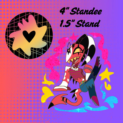 PREORDER|| Helluva Boss 4" mini pride acrylic standees