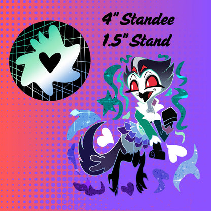 PREORDER|| Helluva Boss 4" mini pride acrylic standees