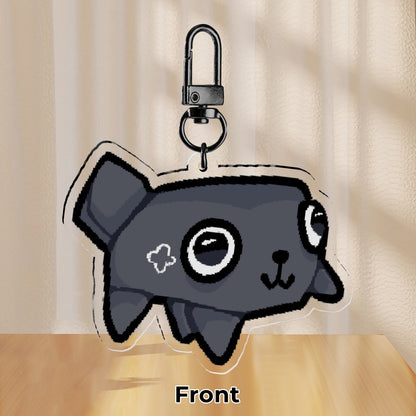 PREORDER | Dandy's World Pebble 7cm Acrylic Charm Keychain