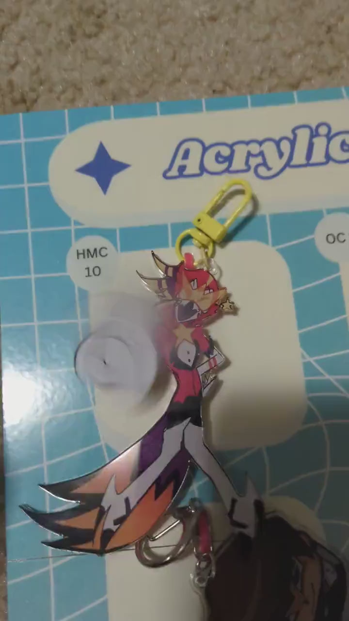 PREORDER|| Helluva Memes Wave Two Helluva Boss 4 inch Acrylic charms