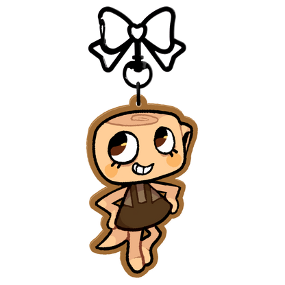 PREORDER | Dandy's World Shelly 7cm Acrylic Charm Keychain