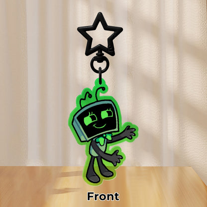 PREORDER | Dandy's World Vee 7cm Acrylic Charm Keychain
