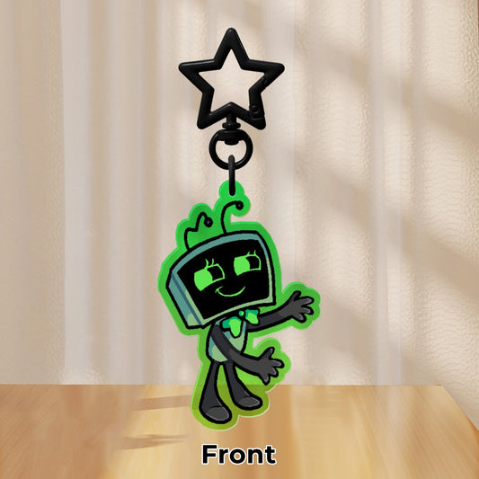 PREORDER | Dandy's World Vee 7cm Acrylic Charm Keychain